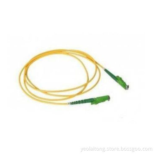 E2000 Fiber Patch Cord with Low Insertion Loss and Back Reflection Loss